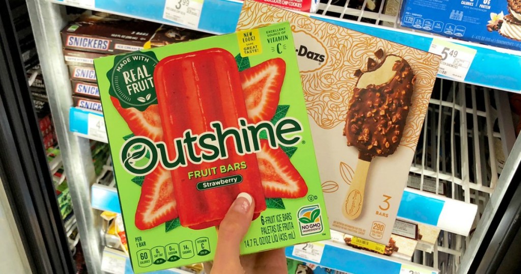 ousthine and haagen-dazs bars at walgreens