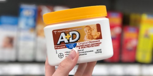 A+D Original Diaper Rash Ointment 1 Pound Jar Only $5.42 Shipped on Amazon