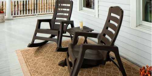 50% Off Stackable Outdoor Chairs & Rockers at Lowe’s