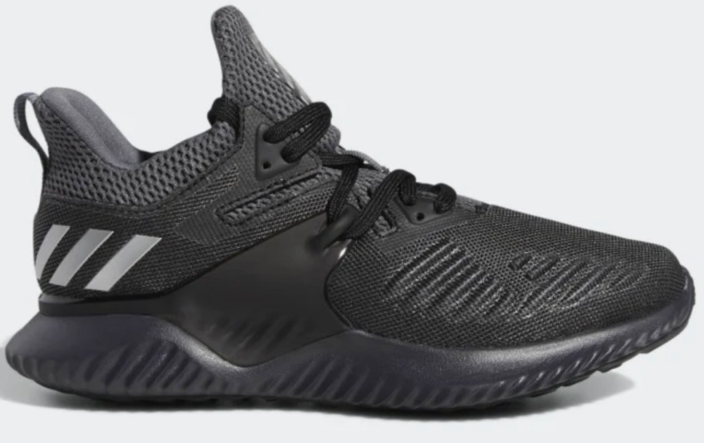 Adidas Black Running Shoe for kids
