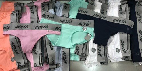 10 Pairs of Aerie Underwear Only $25 Shipped (Just $2.50 Each) + Over 60% Off All Clearance