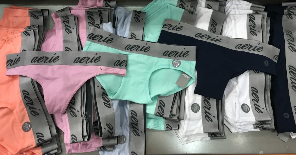 10 Pairs of Aerie Underwear Only $25 Shipped (Just $2.50 Each) +