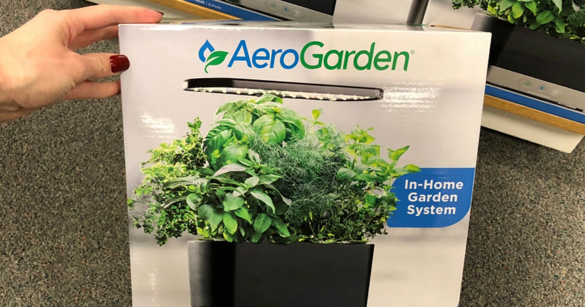 AeroGarden Harvest Slim with Gourmet Herbs Seed Pod Kit