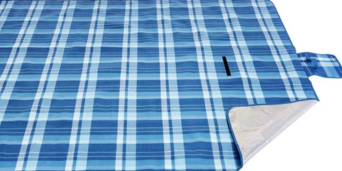 AmazonBasics Outdoor Picnic Blanket w/ Waterproof Backing Only $8