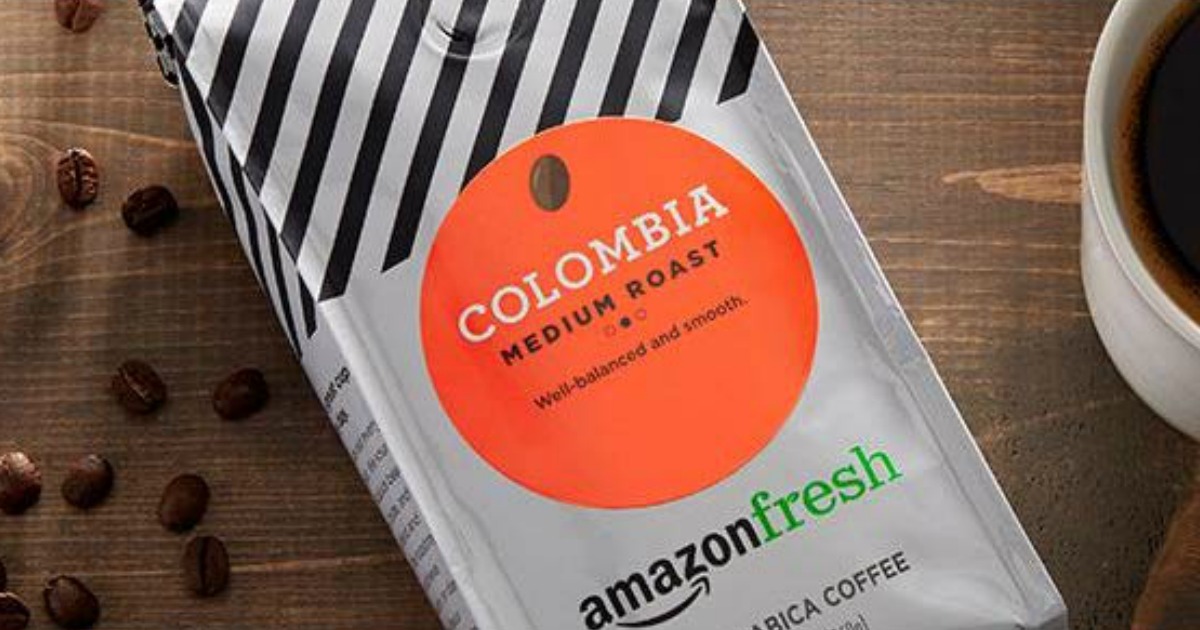 AmazonFresh Colombia Whole Bean Coffee