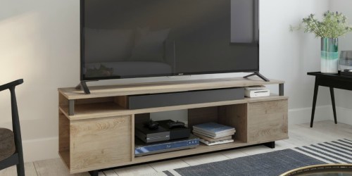 Ameriwood Home TV Stand Only $59 Shipped (Regularly $89) – Fits TVs up to 65″