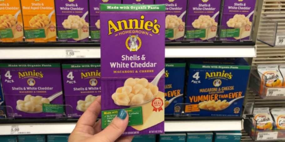 Annie’s Mac & Cheese from 50¢ Each Shipped on Amazon