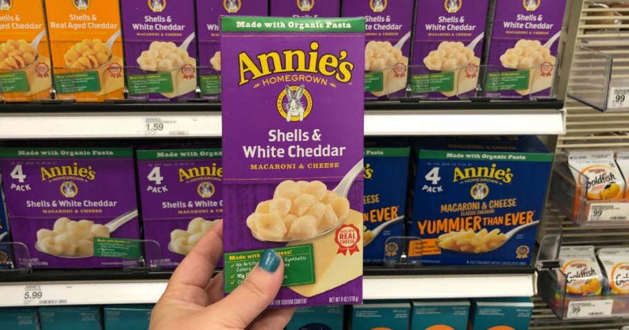 Annie’s Mac & Cheese from 50¢ Each Shipped on Amazon