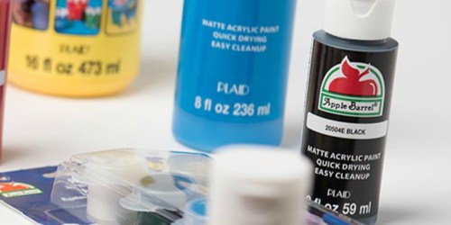 Apple Barrel Acrylic Paint Just 50¢ | Great for Crafters & Teachers