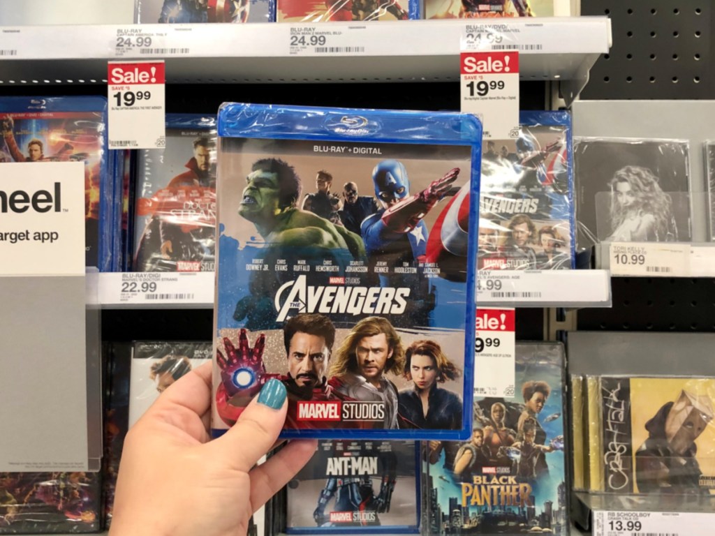Avengers Blu-ray dvd