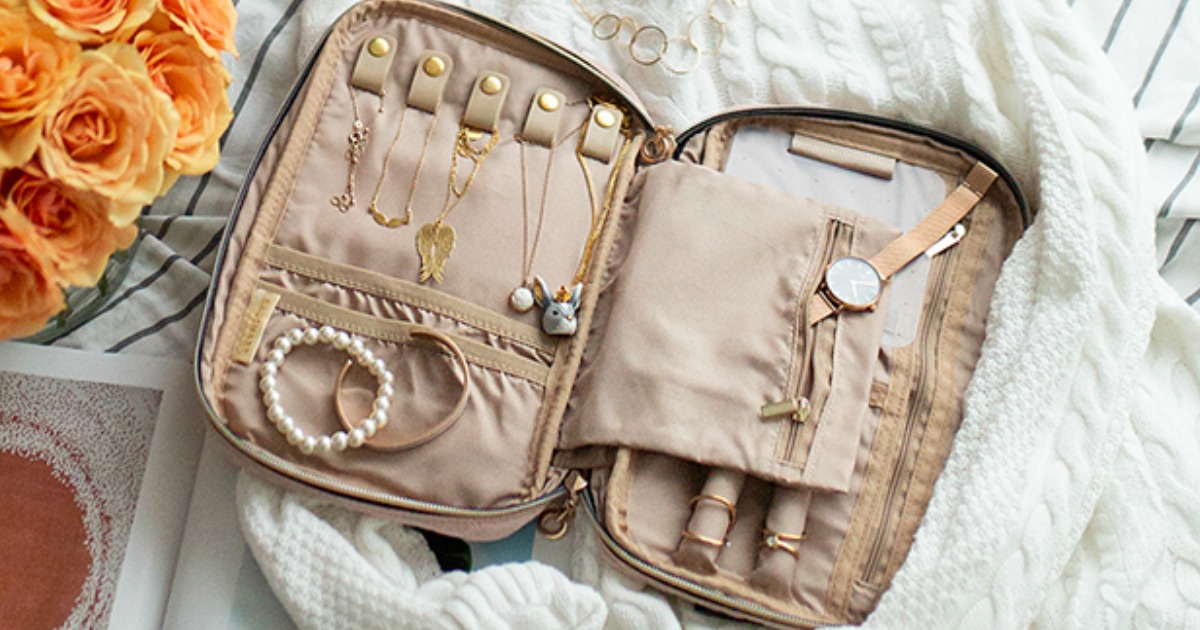 Bagsmart Travel Jewelry Organizer Only 14 99 At Amazon Hip2save