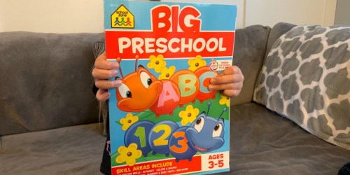School Zone Big Preschool Workbook Only $5 (Phonics, Shapes, Colors & More)