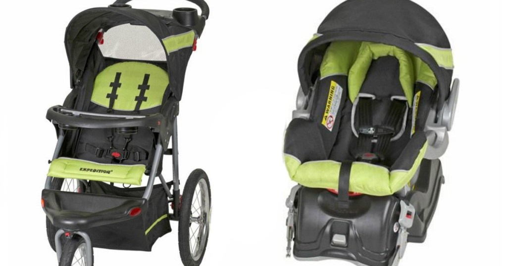 baby trend jogger stroller and car seat