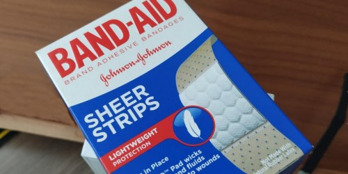 Band-Aid Tru-Stay Sheer Bandages 40-Count Only $1.98 at Amazon
