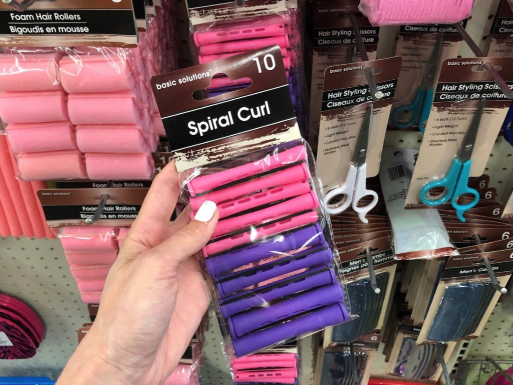 Foam Hair Rollers & Curlers Only $1 at Dollar Tree