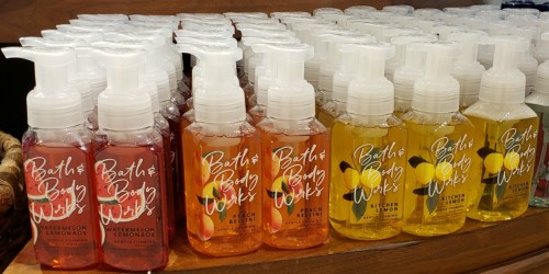 Bath & Body Works Hand Soaps as Low as $2.40 (Regularly $6.50)
