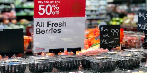 Buy One, Get One 50% Off Fresh Berries at Target