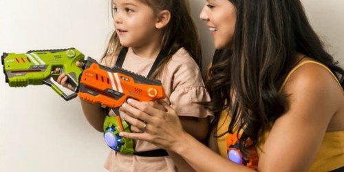Laser Tag Blasters with Vests 4-Pack Only $39.99 Shipped (Awesome Reviews)