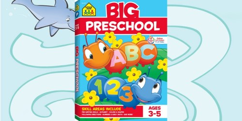School Zone Big Preschool Workbook Only $5 (Alphabet, Numbers, Colors & More)