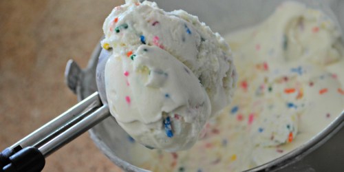 The Best Birthday Cake Ice Cream Recipe (Tastes Just Like Cake Batter from Coldstone!)