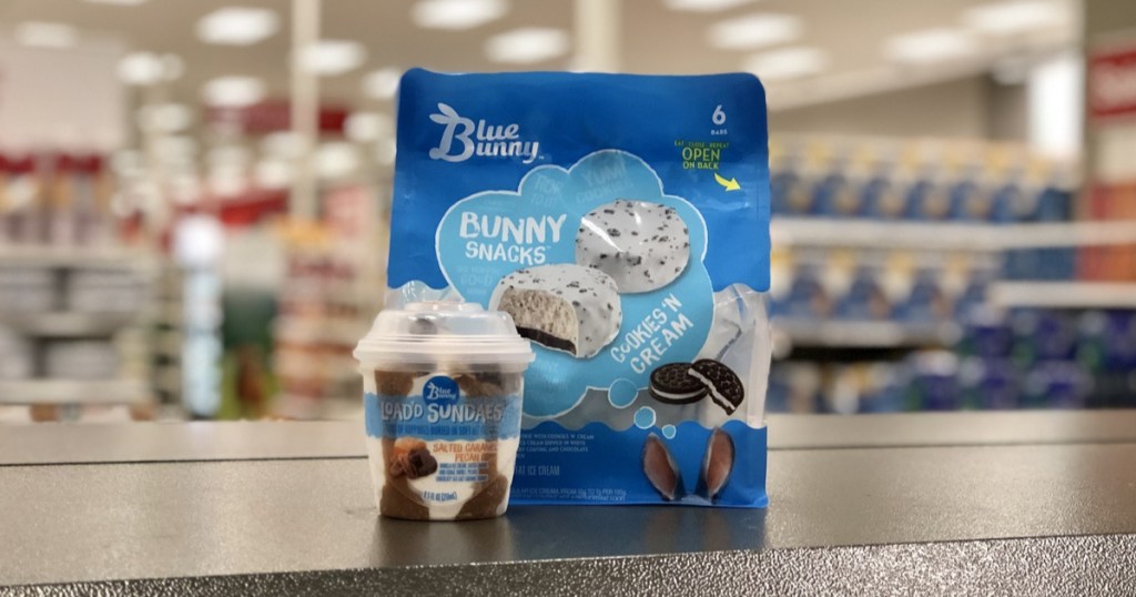 blue bunny ice cream treats at target