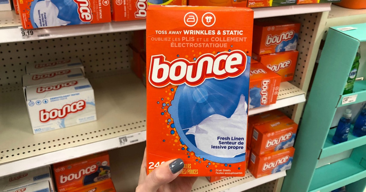 Bounce Dryer Sheets 240Count Only 3.74 Shipped at Amazon