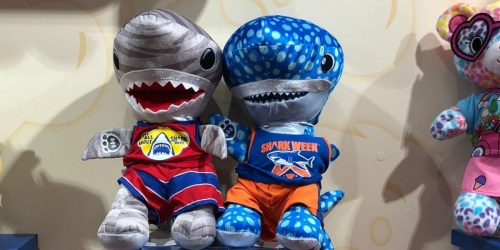 Build-A-Bear’s New Shark Week Collection is Jawsome (And it’s on Sale)