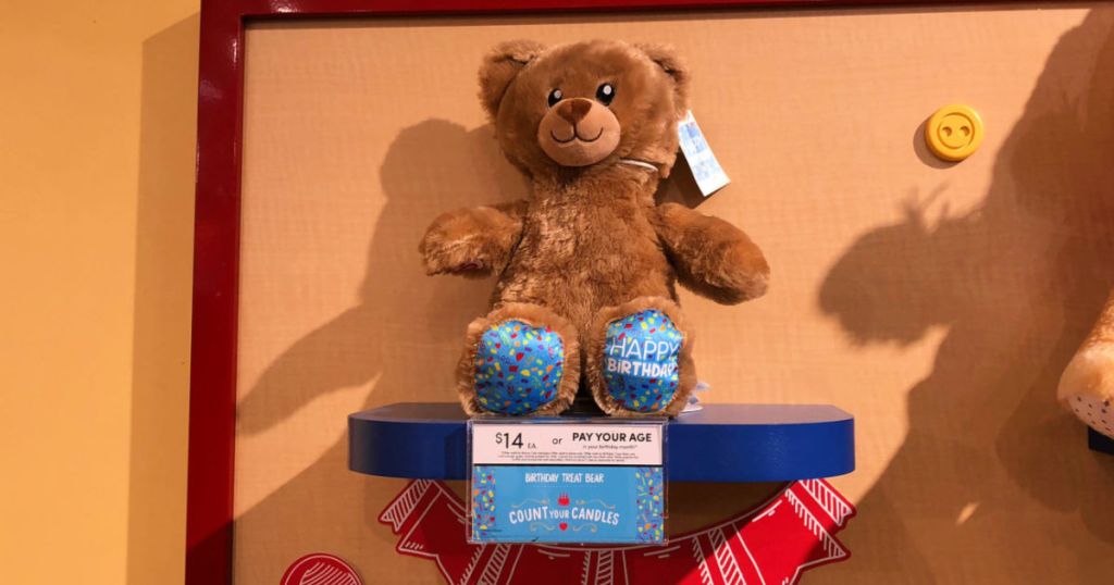 BuildABear Birthday Treat Bear Only 2.29?! Hip2Save