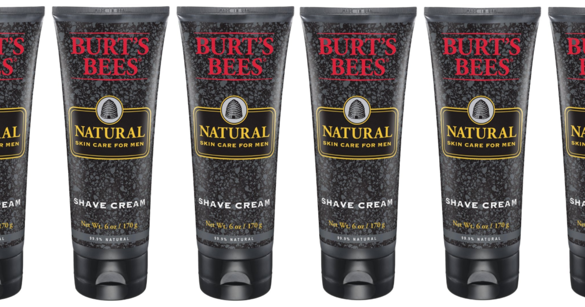 Burt's Bee's Men's Shaving Cream Bottles