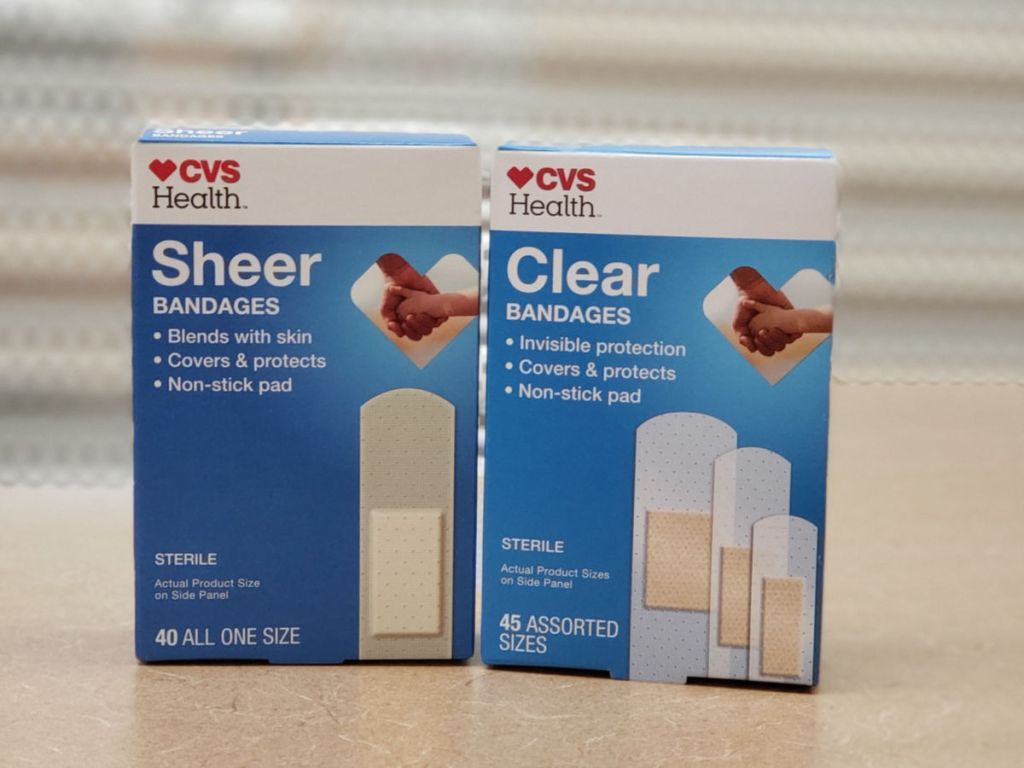 CVS Health Sheer and Clear Bandages