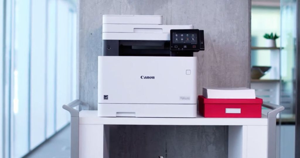 Canon all in one laser printer in office