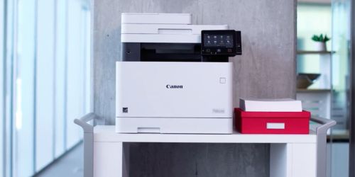 Up to 60% Off Canon Laser Printers at Office Depot