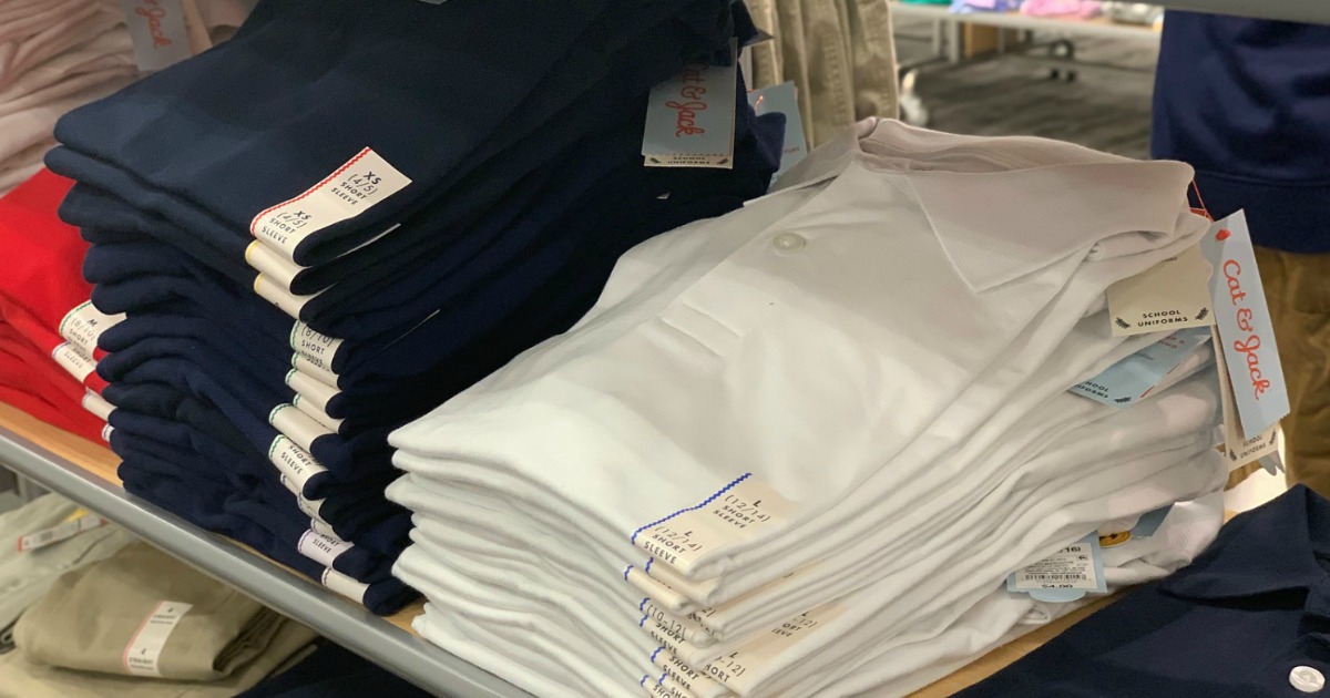 Cat Jack School Uniform Polo Shirts Just 3 At Target More In Store Online Hip2save