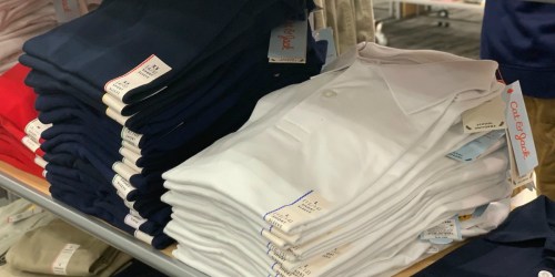 Cat & Jack School Uniform Polo Shirts Just $3 at Target + More (In-Store & Online)
