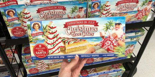 Little Debbie Christmas Tree Cakes Available at Walmart NOW | Celebrate Christmas in July