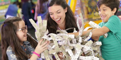 Chuck E. Cheese All You Can Play Card Just $15.99 | Access ALL Games for One Hour Every Weekday