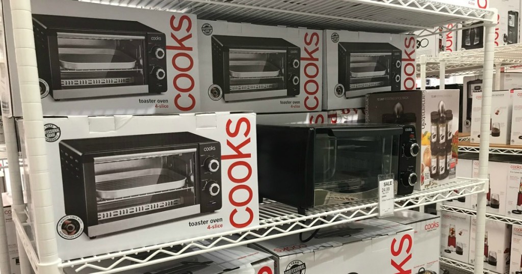 Cooks toaster oven in-store