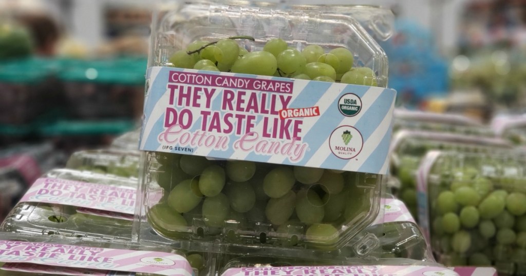 Cotton Candy grapes at Costco