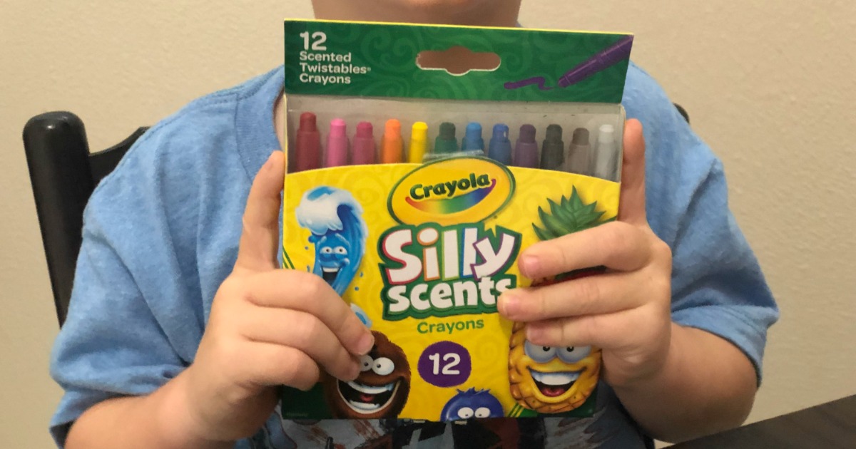 Crayola Silly Scents Twistables Scented Crayons & Pencils 72 Count