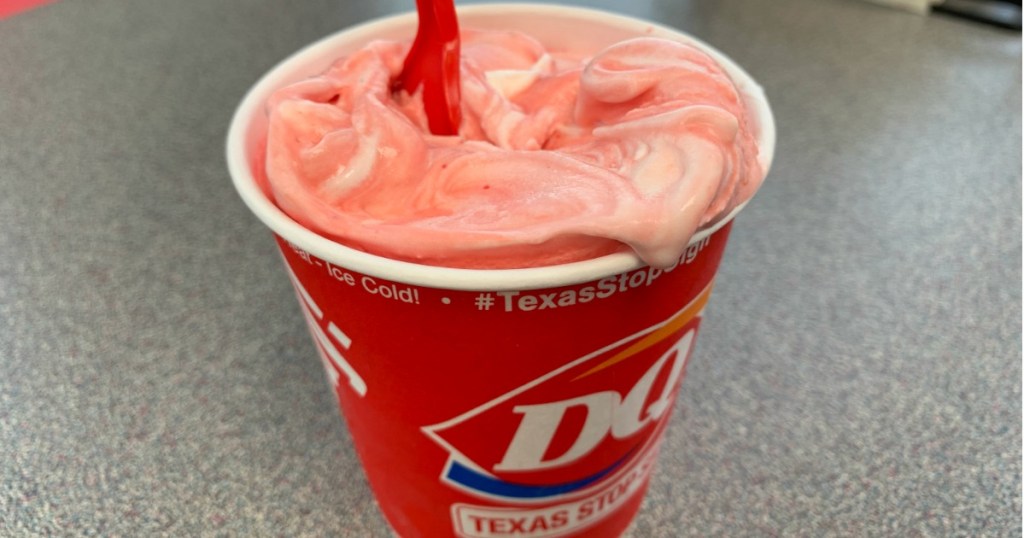 Sour Patch Kids Blizzard at Dairy Queen
