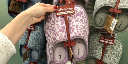 Dearfoams Slippers for the Family as Low as $4.16 Each (Regularly up to $38)