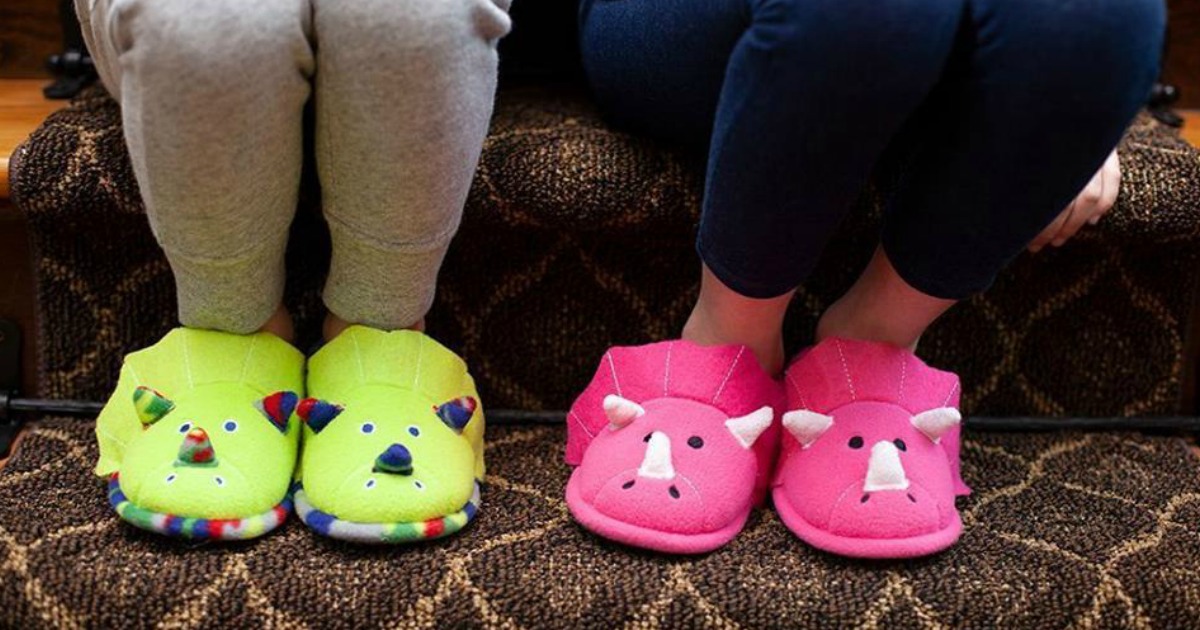 kids dearfoam slippers
