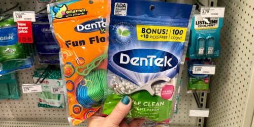 DenTek Floss Picks as Low as 40¢ at Target