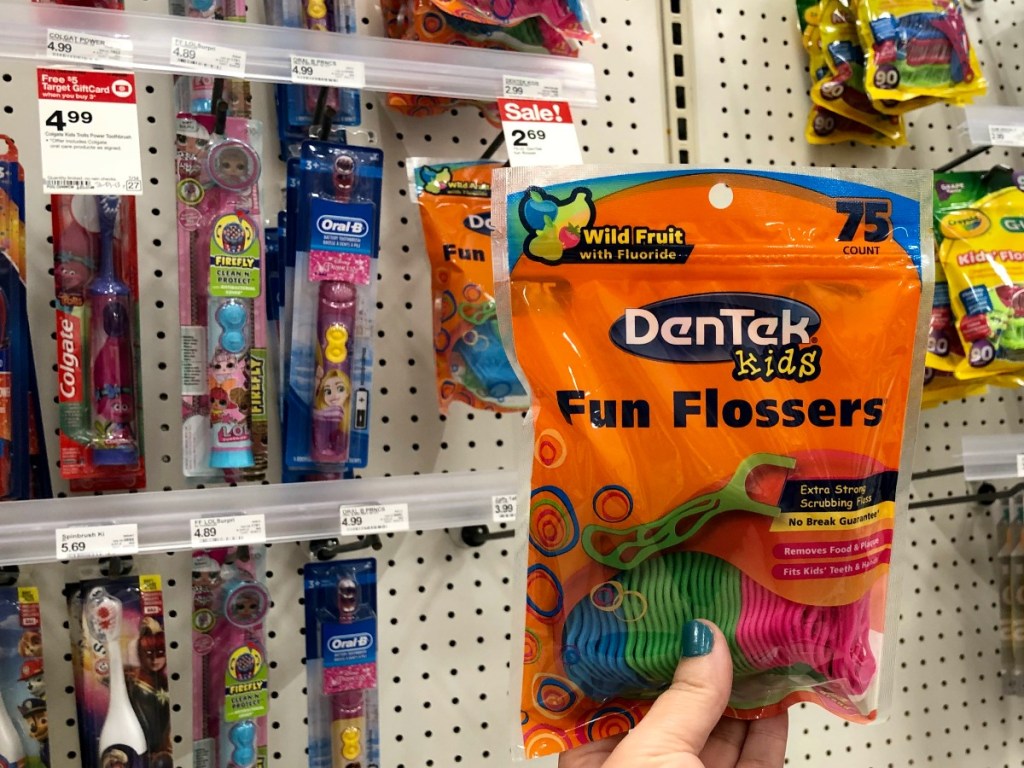 DenTek Fun Flossers at Target