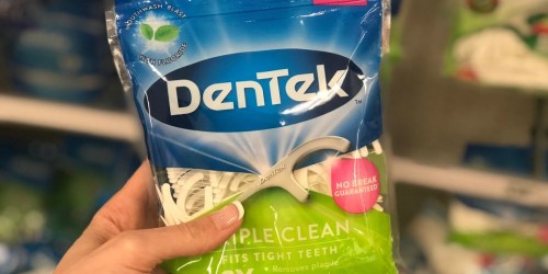 THREE Bags of DenTek Triple Clean Floss Picks Only $3.52 Shipped at Amazon