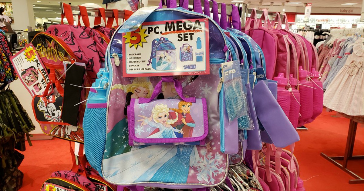 Disney 5-Piece Backpack Set