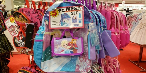 5-Piece Character Backpack Sets Only $15.99 at Macy’s (Regularly $40) – Disney, Minecraft & More