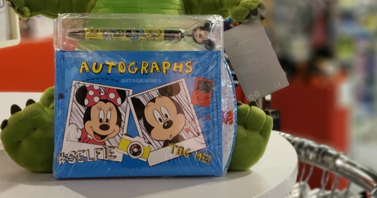 Disney Autographs book on store shelf