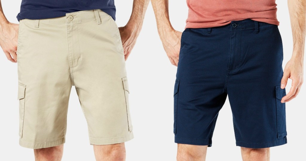 men wearing shorts