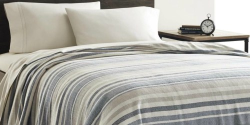 Eddie Bauer Cotton Blankets as Low as $21.49 at Home Depot
